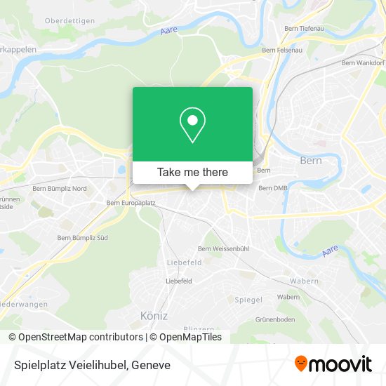 Spielplatz Veielihubel map