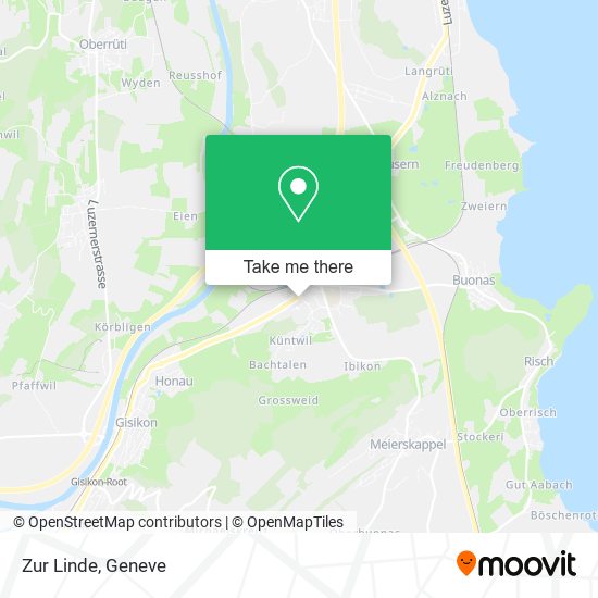 Zur Linde map