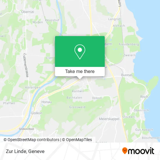 Zur Linde map