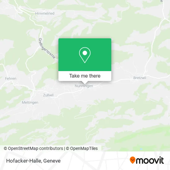 Hofacker-Halle map
