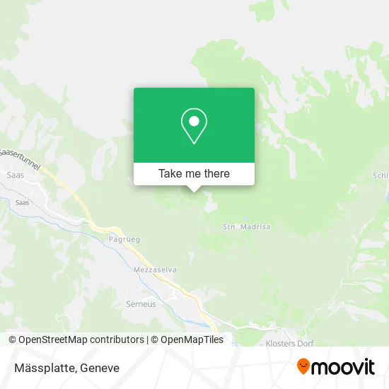 Mässplatte plan