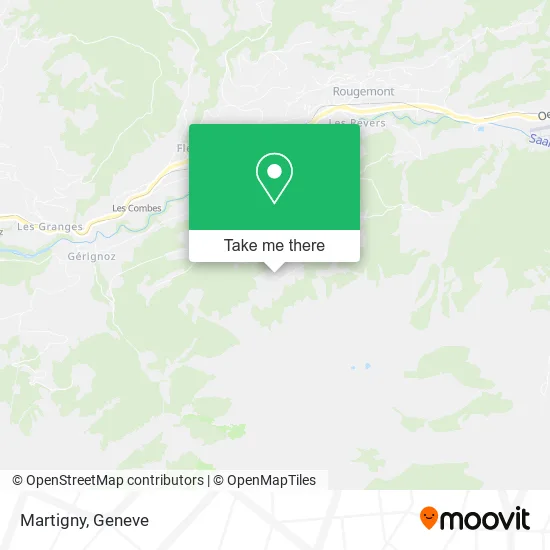 Martigny map