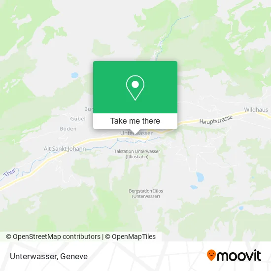 Unterwasser map
