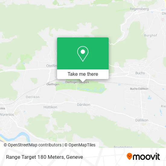 Range Target 180 Meters map