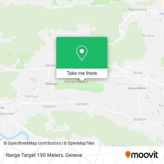 Range Target 190 Meters map