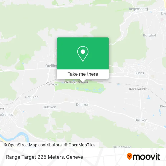 Range Target 226 Meters plan