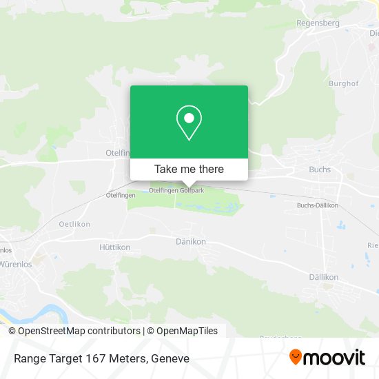 Range Target 167 Meters map