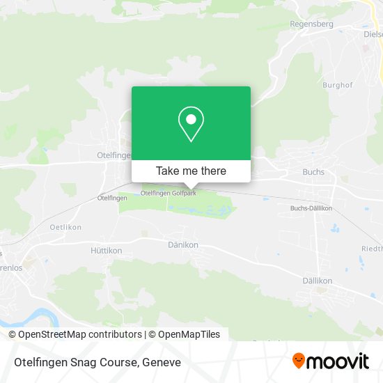 Otelfingen Snag Course map