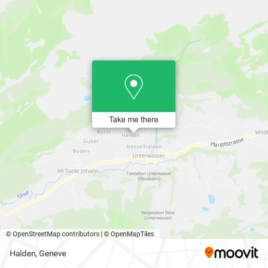 Halden map