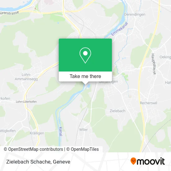 Zielebach Schache map