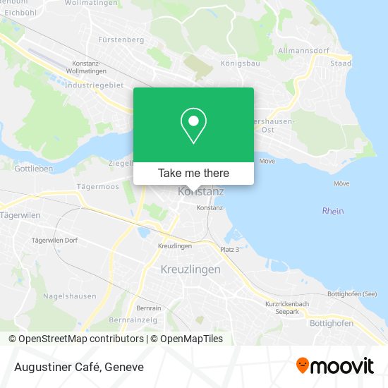 Augustiner Café map