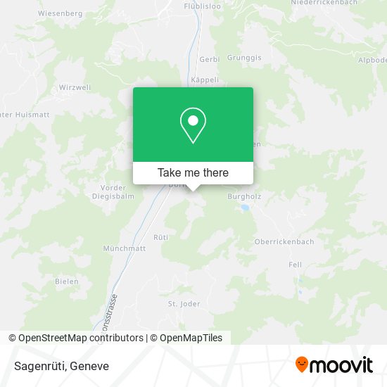 Sagenrüti map