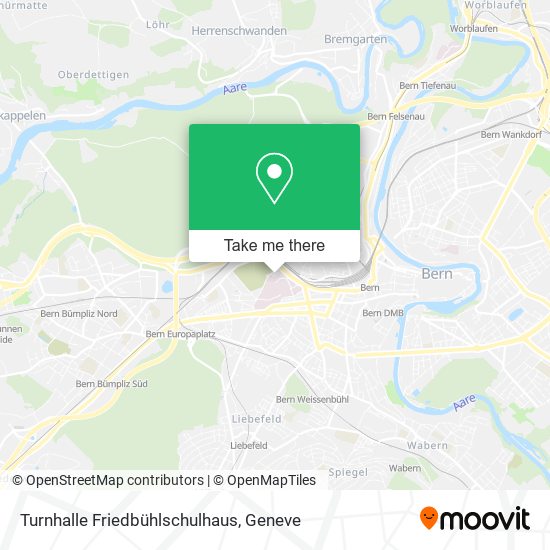 Turnhalle Friedbühlschulhaus map