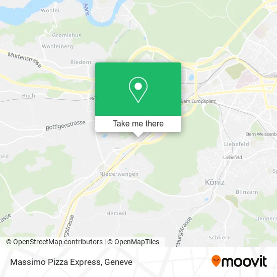 Massimo Pizza Express map