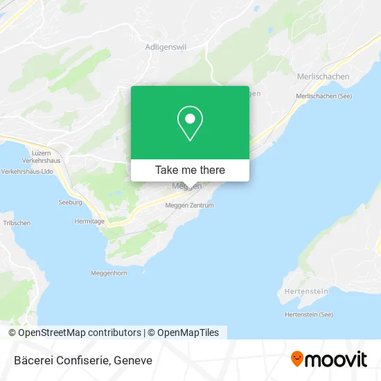 Bäcerei Confiserie map