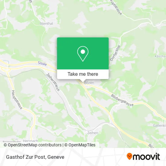 Gasthof Zur Post map