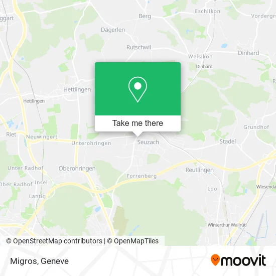 Migros map