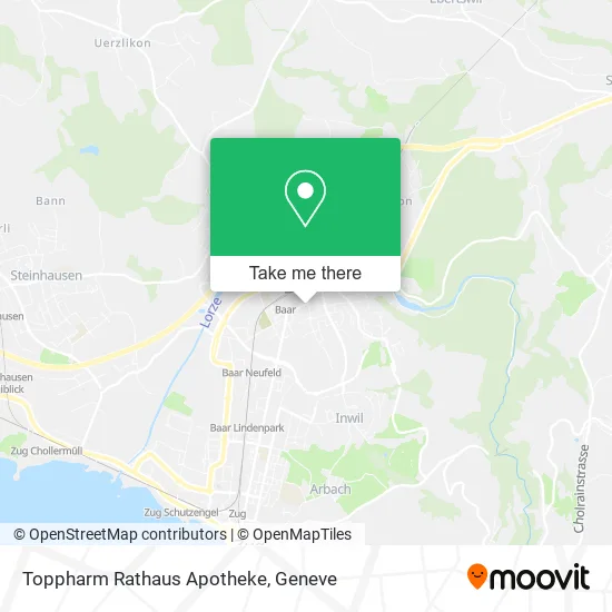 Toppharm Rathaus Apotheke map