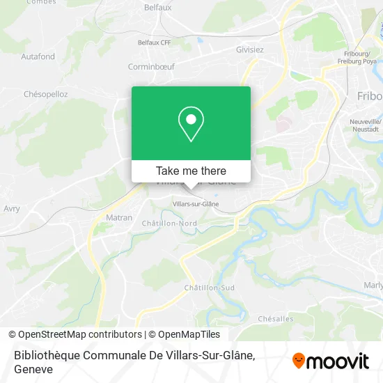 Bibliothèque Communale De Villars-Sur-Glâne map