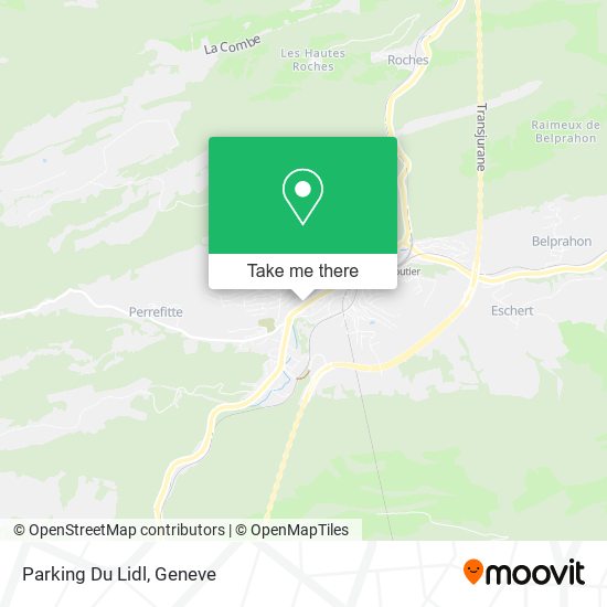Parking Du Lidl map