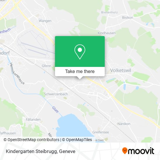 Kindergarten Steibrugg map