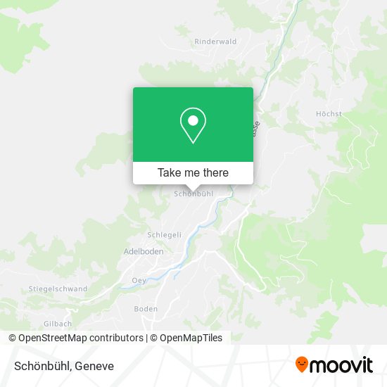 Schönbühl map