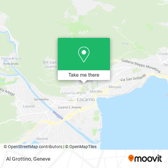 Al Grottino map