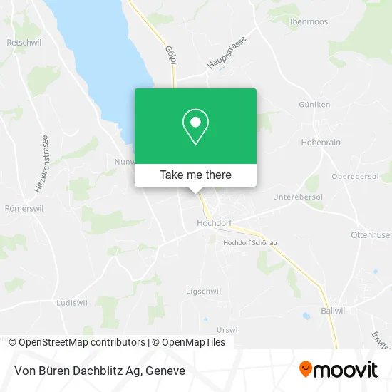 Von Büren Dachblitz Ag map