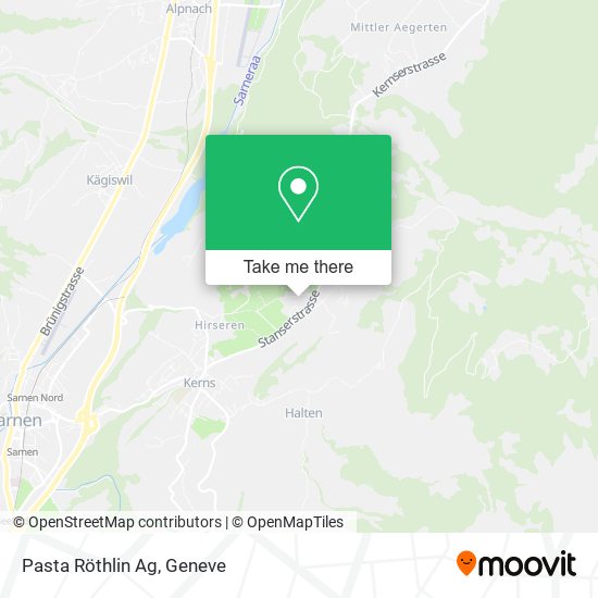 Pasta Röthlin Ag map