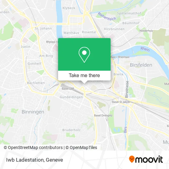Iwb Ladestation map