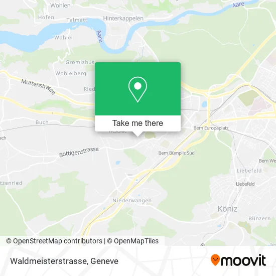 Waldmeisterstrasse map