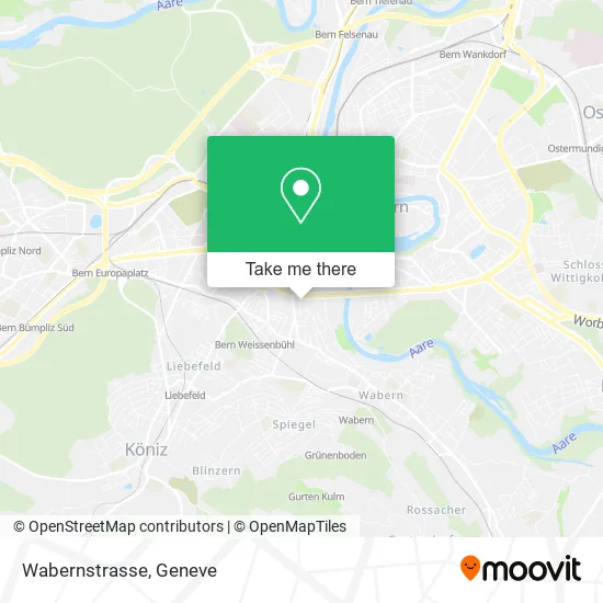 Wabernstrasse map