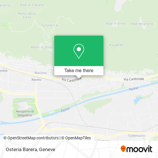 Osteria Barera map