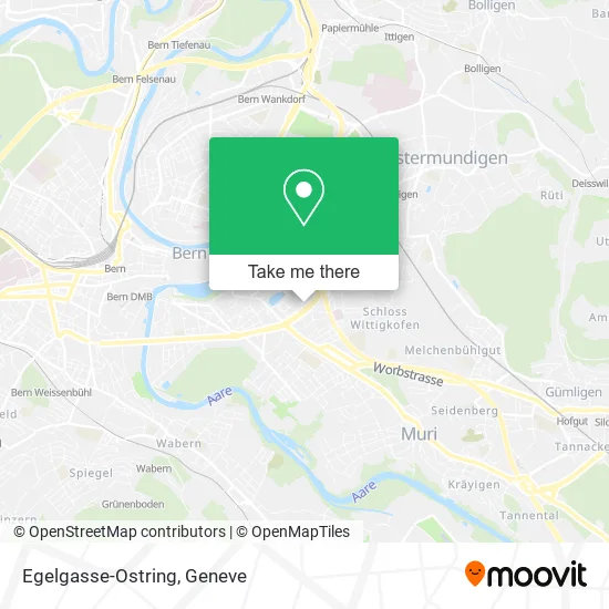 Egelgasse-Ostring map