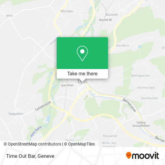 Time Out Bar map