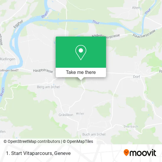 1. Start Vitaparcours map