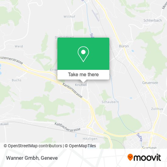 Wanner Gmbh map