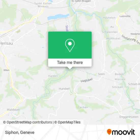 Siphon map