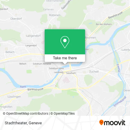Stadttheater map