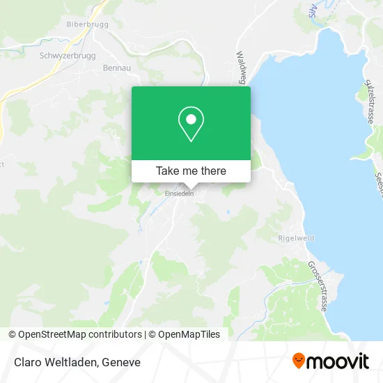 Claro Weltladen map