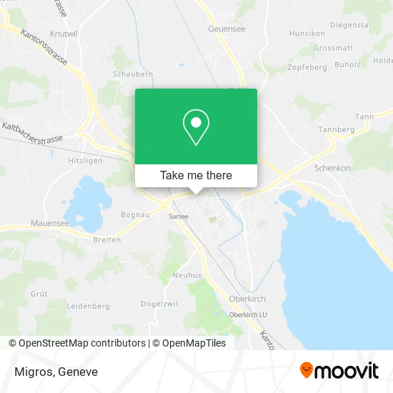 Migros map