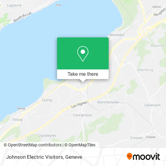 Johnson Electric Visitors map