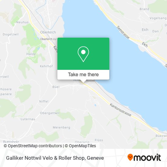 Galliker Nottwil Velo & Roller Shop map