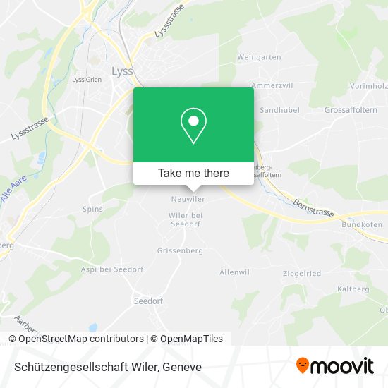 Schützengesellschaft Wiler map