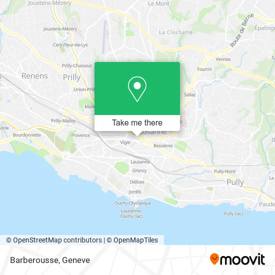 Barberousse map