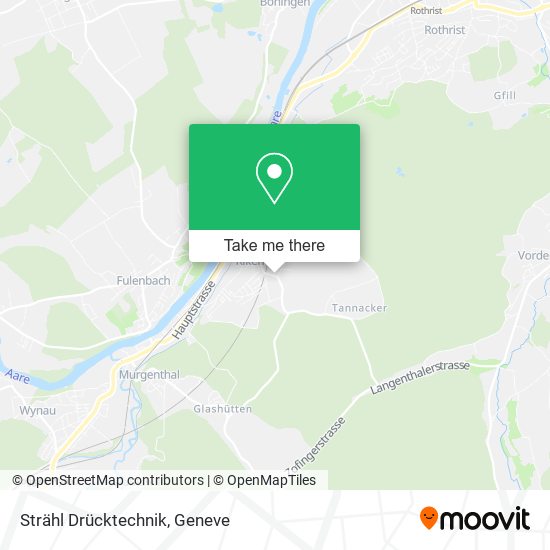 Strähl Drücktechnik map