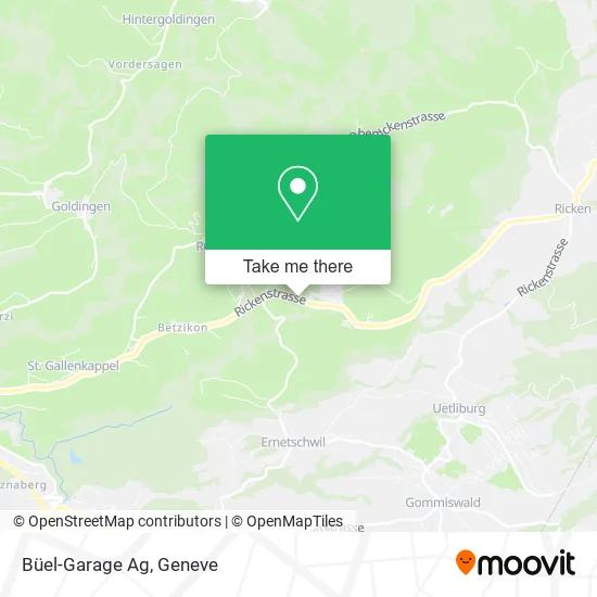 Büel-Garage Ag map