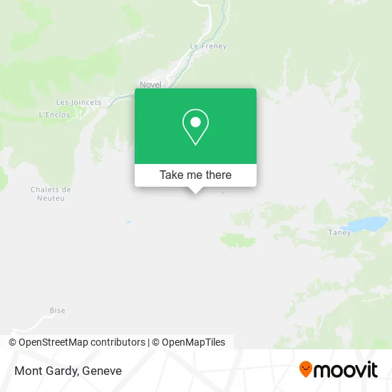 Mont Gardy map