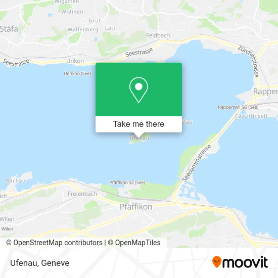Ufenau map