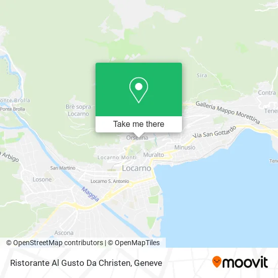 Ristorante Al Gusto Da Christen map